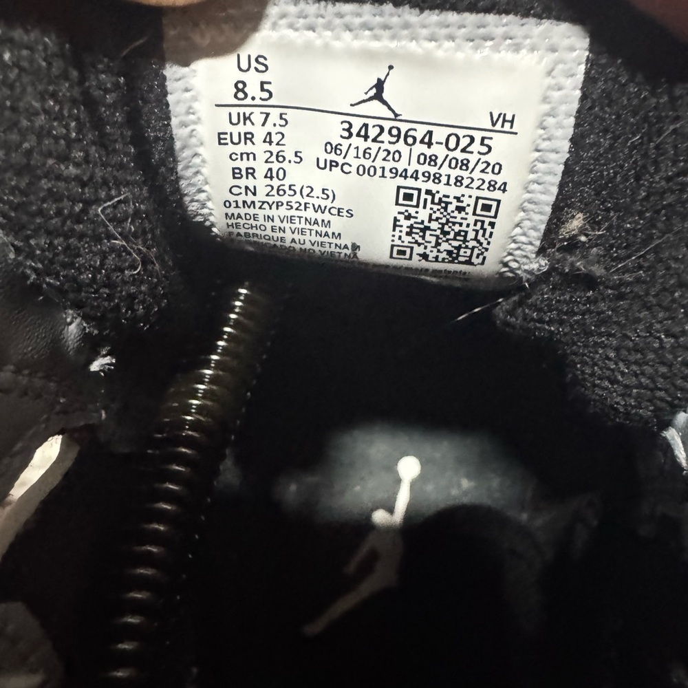 Jordan True Flight Cool Grey  Men’s Size 8.5 - Picture 6 of 7